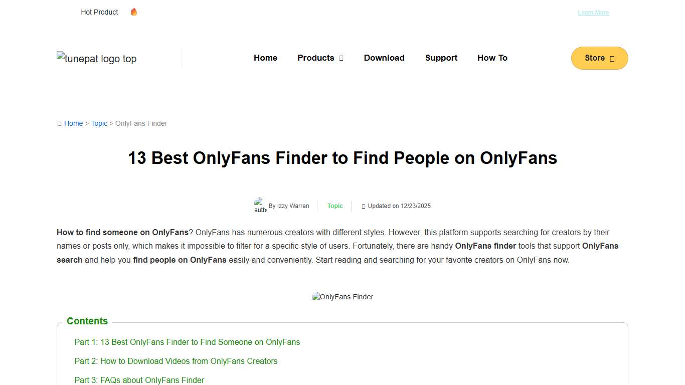 13 Best OnlyFans Finder to Find People on OnlyFans